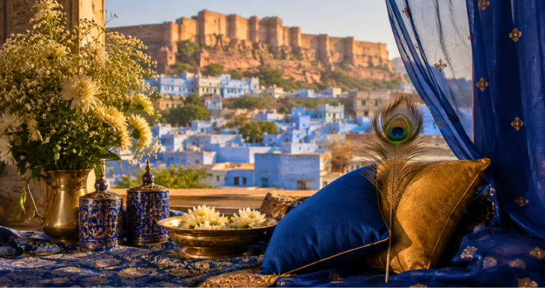 Blue and Gold: How Jodhpur’s Palette Inspires Wedding Décor