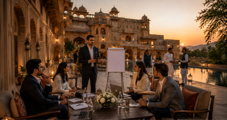 Planning a Corporate Retreat at a Rajasthan Palace