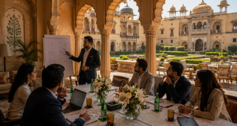 Offsite Team Meetings in Rajasthan: The Heritage Hotel Advantage