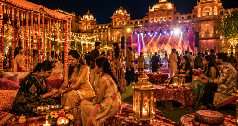 Mehendi and Sangeet in Rajasthan: Making the Pre-Wedding Events Count